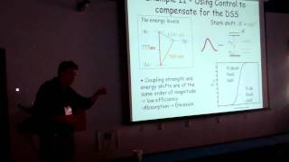 Tom Weinacht quotStrong field excitation and dynamic stark shiftsquot Part 1 of 2 [upl. by Randa]