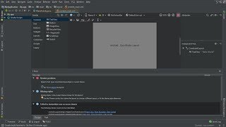 rendering problem and preview screen not showing anything except androidcoordinatorLayout [upl. by Henrik]