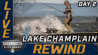 2024 Bassmaster Elite Series LIVE at Lake Champlain — Day 2 [upl. by Dagna]