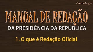 O QUE É REDAÇÃO OFICIAL Manual da Redação da Presidência da República [upl. by Sheena250]