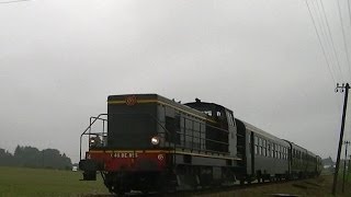 Dimanche ferroviaire en Limousin 040DE  BB7200  BB 60000 [upl. by Mcnally]