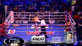 Fernando Kochulito Montiel Vs Rafael El Torito Concepcion Round 2 [upl. by Anehsat]