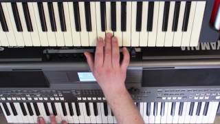 Fancy Flames Of Love Remix Yamaha PSR s670 Korg x50 Cover [upl. by Ajssatsan]