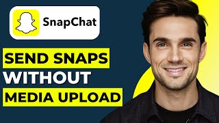 How To Send Snaps Without Media Upload On Snapchat 2024 Updated [upl. by Afirahs842]