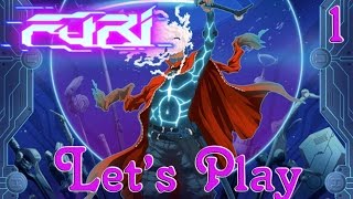 Furi Lets Play 1 Teste Du Jeu Que Je Vais Continué Jusqua La Fin Car Jai Bien Aimé FR 1080p [upl. by Aneelas]