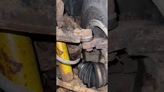 Easiest ball joint test ever clunk found mechanic howto interesting automotive dodge durango [upl. by Jara]