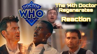 The 14th Doctor Regenerates Doctor Who The Giggle Reaction [upl. by Gylys]