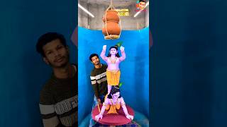 Makhan Chor Gopal🥰  How to make Clay Krishna Idol shrikrishna gopal makingkrishna claykrishna [upl. by Eissehc]