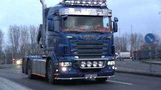 Scania R730 V8 Sound Straight Pipes [upl. by Dorrej]