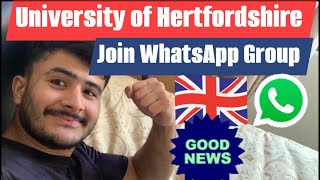 University of Hertfordshire  September Intake 2024 Students Whatsapp Group [upl. by Siocnarf246]