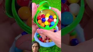 ASMR MampMs amp squishy squirrel toy satisfying squishy candy mandms howto squish squishable [upl. by Nnylg87]