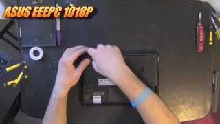 ASUS EEEPC 1018P take apart disassembly howto video nothing left [upl. by Bakeman]