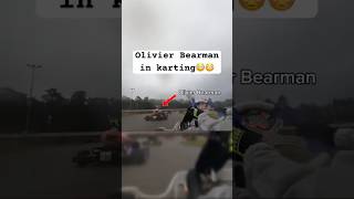 Olivier Bearman in karting😳 bearman olivierbearman f1driver kartingdrive [upl. by Airt]