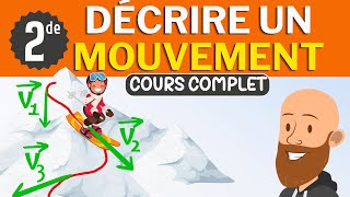 Décrire un mouvement  cours de seconde de physique chimie [upl. by Rysler]