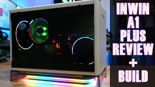 InWin A1 Plus  Z590I Unify  i711700k  Shadow Rock LP raw  time lapse  Amazing Small Sleek [upl. by Aelaza107]