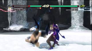 Zafina VS Anna  Tekken 6 [upl. by Nattirb]