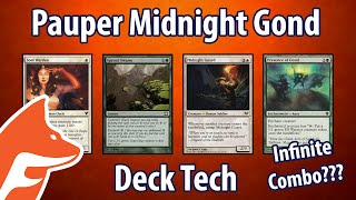 Pauper Midnight Gond Deck Tech  A Guide for Magic The Gathering [upl. by Dyann240]