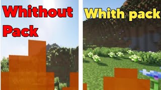 Minecraft best low fire texture pack for java and bedrock [upl. by Airpal]