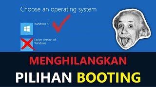 ✔ Cara Menghilangkan Pilihan Boot di Windows 10 HD [upl. by Aseeram]