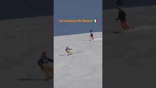 Val Gardena Ski Resort the Dolomites Italy skiing ski snow [upl. by Yrovi]