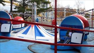 Hershey Park Tilt a Whirl off ride POV 1080p [upl. by Akeenat]