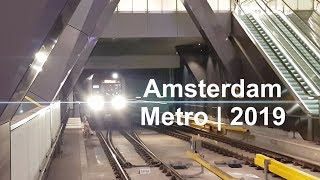 Amsterdam Metro  2019  GVB Rnet  Light rail  Netherlands [upl. by Uphemia]