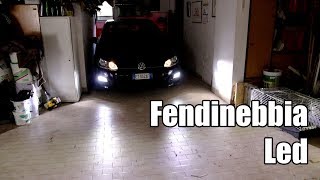 Fendinebbia LED  Conversione Full Led Golf 7 NOVSIGHT 02A [upl. by Yromem]