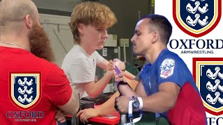 Arm Wrestling Training With Ilya Sibikin at Oxford [upl. by Navaj925]