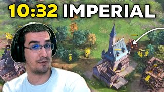 HRE Imperial Rush is INSANE  Beasty Cooking with HRE in AOE4 [upl. by Siaht]