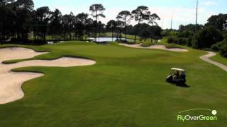 Sandestin Golf Club  drone aerial video  Baytowne  Hole11 [upl. by Estel]