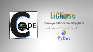 Install Liclipse 600 with PyDev IDE [upl. by Plank]