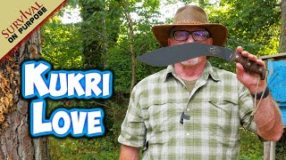 The ESEE Jaraca Kukri Knife Review and Balance Test  Sharp Saturday [upl. by Letrice808]