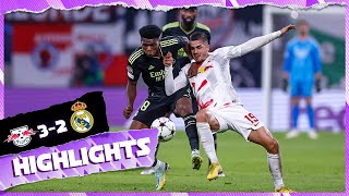 RB Leipzig 32 Real Madrid  HIGHLIGHTS  Champions League 202223 [upl. by Leamaj524]