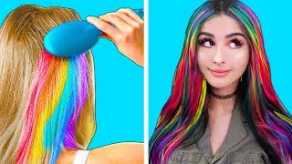 Trying HAIR LIFE HACKS to see if they Work [upl. by Zelikow550]