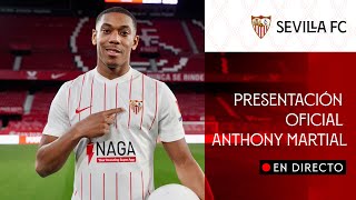 Presentación oficial de Anthony Martial 🚨 📡 [upl. by Modestia]