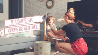 JE LOUPE SA COUPE DE RENTRÉE  ELYROSE VLOG [upl. by Yhcir]