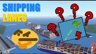 como chegar nas ilhas do Norte em SHIPPING LANES Roblox 🚢🇧🇷 [upl. by Barden]