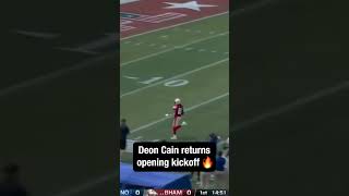 Deon Cain with an 82yard kickoff return 🔥 usfl football stallions [upl. by Hedvige]