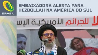 Embaixadora de Israel acusa Venezuela e países vizinhos de manter bases do Hezbollah e Irã no país [upl. by Adao]