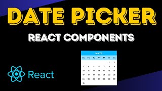 Building Your First React Date Picker [upl. by Ogdan]