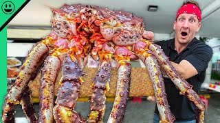 Singapores RECORD BREAKING Chili Crab Massive Seafood of Asia [upl. by Eihcir728]