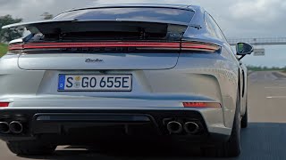 NEW Porsche Panamera Turbo EHybrid 2024  680HP On the Race Track [upl. by Navis]