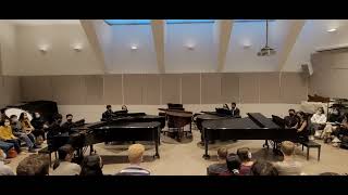 Berlioz  Symphony Fantastique I Rêveries  Passions for 4 Pianos [upl. by Xino122]