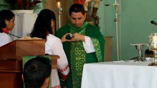 Inauguración del mes del matrimonio y la familia en la parroquia San Miguel Arcángel Potrerillos [upl. by Bronny]