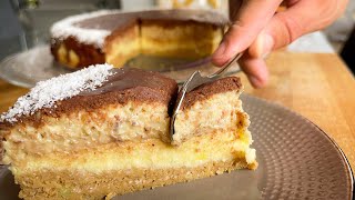 BRZA kremasta torta BEZ PECENJA  PESAK TORTA  CooKing Recepti [upl. by Hanfurd]