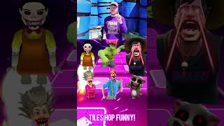 Squid Game Exe Nick Hulk Exe Mr Beast Exe Scary Teacher Exe Blippi Exe Talking Tom Ex Tiles Hop [upl. by Elihu602]