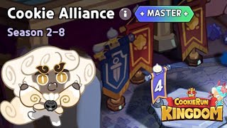 Cookie Alliance Season 28 Master Guide  Cookie Run Kingdom [upl. by Euqinu]