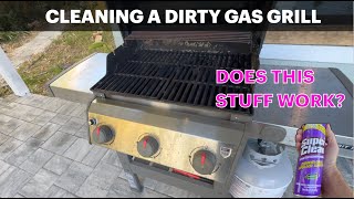 HOW TO CLEAN A GAS GRILL SUPERCLEAN DEGREASER REVIEW outdoorcooking grilling grill [upl. by Reich362]