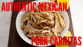 Authentic Mexican Pork Carnitas [upl. by Murdocca]