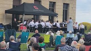 Hatfield colliery band brodsworth hall 21st July 2024Brassed off [upl. by Tressia]